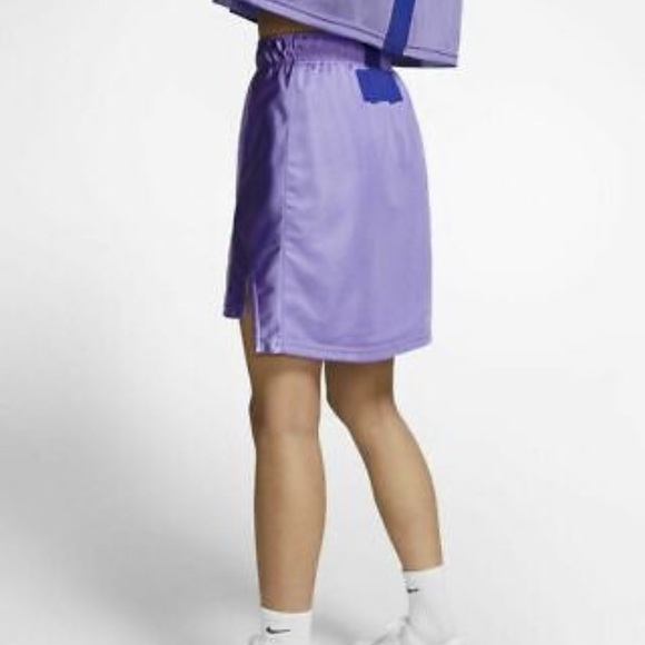 Nike Skirt Women's Jersey basketball football Purple Mini - Picture 4 of 5